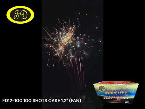 BATERIA 100 SHOT 1,2 INCHI