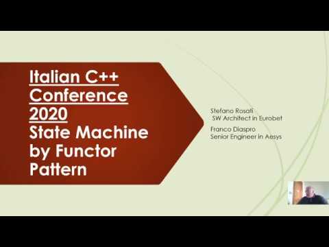 itCppCon20 - Macchina a Stati Finiti con il Functor Pattern (Franco Diaspro)
