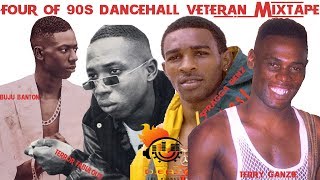 90s Dancehall Veterans ShowDown Buju Banton,Terror Fabulous,Terry Ganzie &Spragga Benz Mix by djeasy