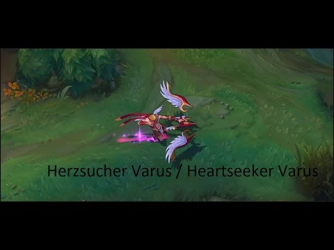 LoL: Skin Spotlight [PBE]#26 - Herzsucher Varus / Heartseeker Varus [1350 RP]