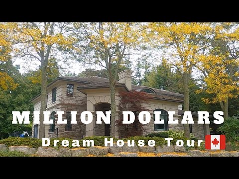 Canada Homes in  Oakville  Neighborhood Gorgeous & Expensive Mansions Worth  Multi Million Dollars