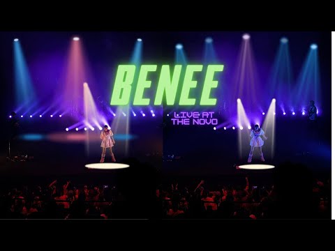 Benee Concert Live at The Novo DTLA 2022 with Dreamer Boy