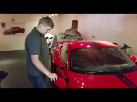 Genuine Porsche Aluminium fuel cap fitted to GT4