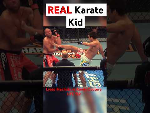 When Lyoto Machida KARATE KOED Randy Couture!! #mma #ufc