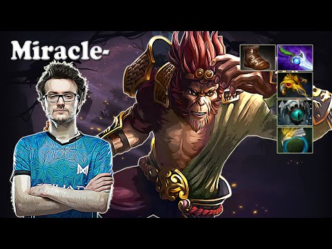 Miracle - Monkey King Midlane vs Collapse Sand King | Dota 2 7.31b Gameplay