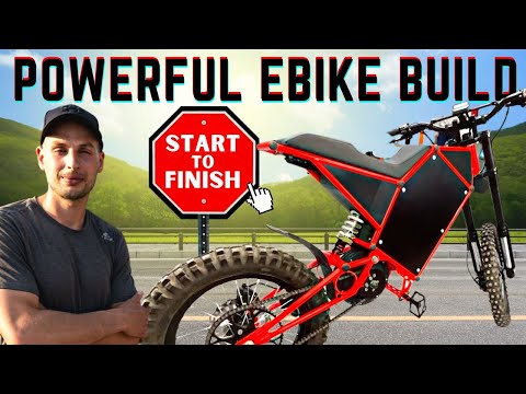 DIY Electric Bike Build (homemade ebike / CyberBike) from @ridevoltic
