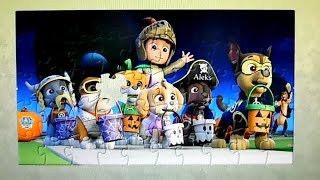 Paw Patrol Halloween Puzzle | Rompecabezas para niños | juego de niños | quebra-cabeça