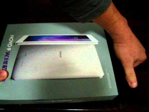 Ainol Novo 9 Spark aka Novo9 Firewire Tablet PC unboxing review