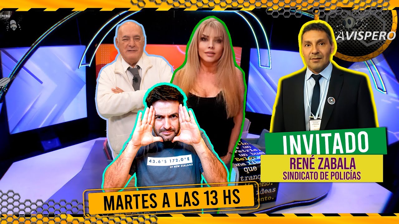 El Avispero JORGE - ALEJANDRINA - ADOLFO Como Invitado RENÉ ZABALA