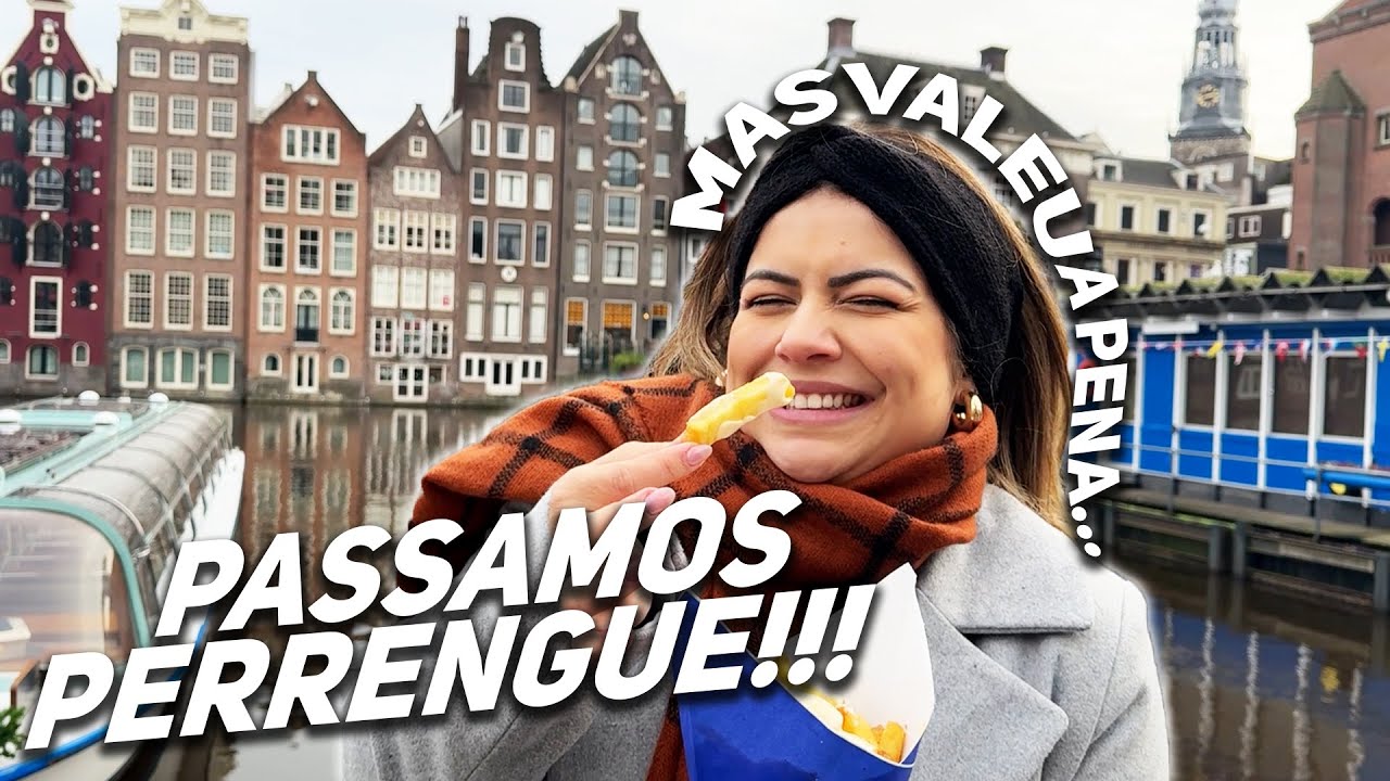 VLOG DE VIAGEM: CONHECENDO AMSTERDAM NA HOLANDA