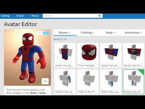 How To Make Spider Legs On Roblox Robuxnaslkazanlr2020 Robuxcodes Monster - top 5 spiderman games in roblox youtube