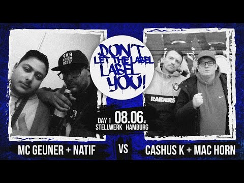 Cashus K + Mac Horn vs MC Geuner + Natif // DLTLLY RapBattle (Hamburg) // 2019