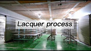 The Cabinet Lacquer Process A Showcase of Craftsmanship and Precision