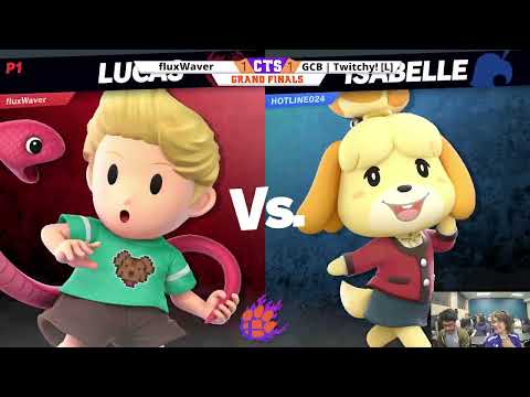 Clocktower Smash 126 - GF - fluxWaver (Lucas) vs. Twitchy! (Villager, Isabelle, Min Min) - SSBU