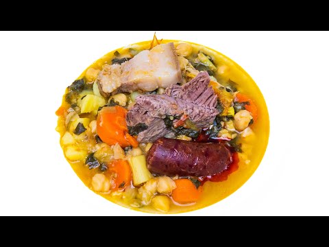 Potaje Andaluz de garbanzos y acelgas