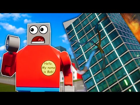EARTHQUAKE TOWER SURVIVAL IN LEGO CITY! - Brick Rigs Gameplay!