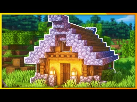 Flash - Small Minecraft House Building Tutorial 1.18 - Minecraft Small House Building Survival Tutorial