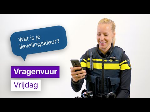 Hoofdagent Els | Vragenvuur Vrijdag #3