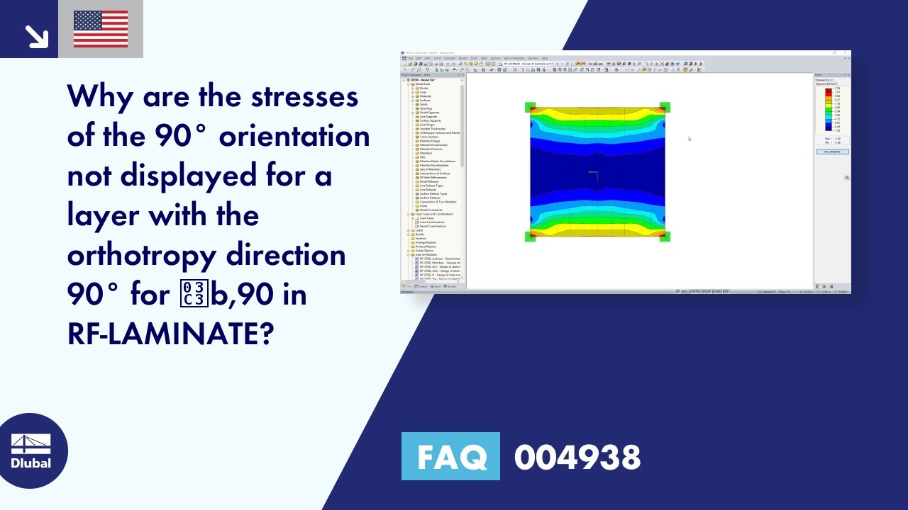 [EN] FAQ 004938 | Why are the stresses of the 90° orientation not displayed for a layer with the orthotropy ...