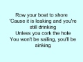 No Doubt - Sinking Lyrics
