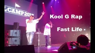 Kool G Rap performs Fast Life. MTV presents Soul Camp 2017