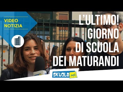 Maturità 2018: l'ultimo giorno di scuola dei maturandi!