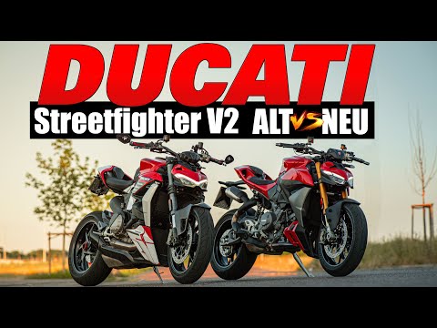Ducati Streetfighter V2 old versus new