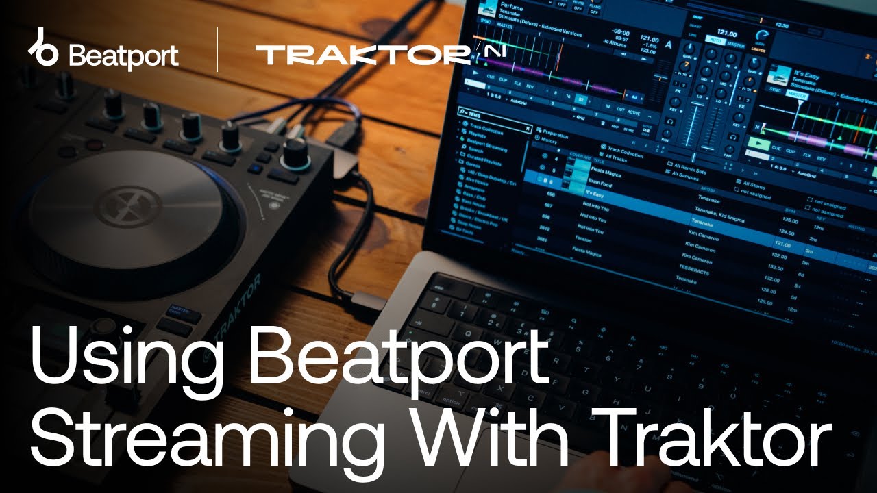 Beatport Streaming Tutorial with @NativeInstruments Traktor Pro.