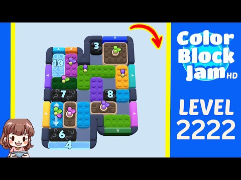 Color Block Jam Level 1315 (2222) Solution Walkthrough