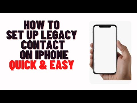 how to set up legacy contact on iphone ios 15.2,What is legacy contact on iphone