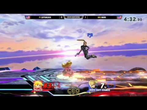 CEO 2017 Smash 4 Top 8 - P1 CAPTAINZACK vs NRG NAIRO