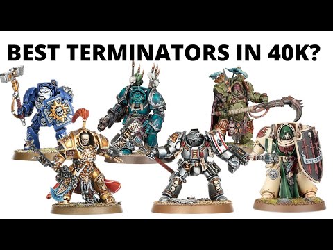 Ranking ALL THE TERMINATORS in Warhammer 40K