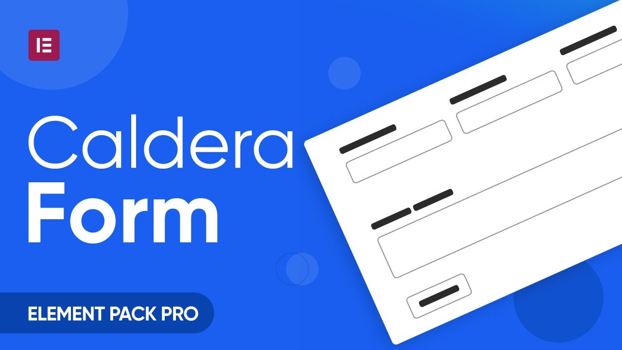 Caldera Form Video Thumbnail