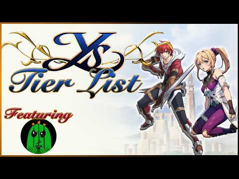 Celebrating Ys X: Nordics with Ys Series Tierlist, feat. Shinky JRPGs