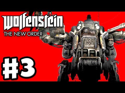Wolfenstein: The New Order - Gameplay Walkthrough Part 3 - Nazis & Robots! (PC, Xbox One, PS4)