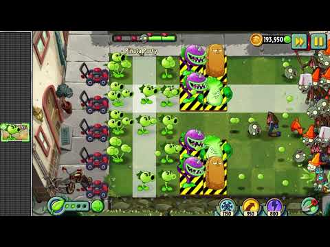 Plants vs Zombies 2 gameplay - Piñata Party - 8th November 2021