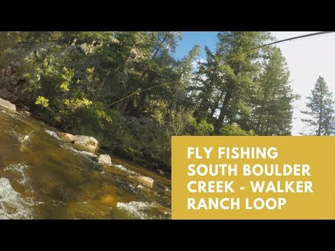 Fly Fishing South Boulder Creek - Walker Ranch Loop