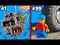 DESTROYING 100 LEGO SETS