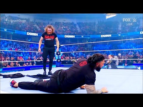 WWE Smackdown 3 February 2023  Sami Zayn attacks Roman Reigns and challenges for the WWE Universal