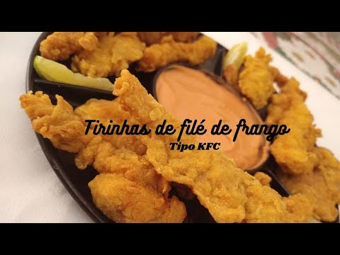 Tirinhas de Filé de Frango tipo KFC