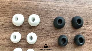Vídeo de Kit Fixador PMG EarTips de Silicone Preto Compatível com AirPods Pro