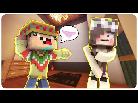 😱MINECRAFT - SPYING ON GIRL IN FITTING ROOM! 💘