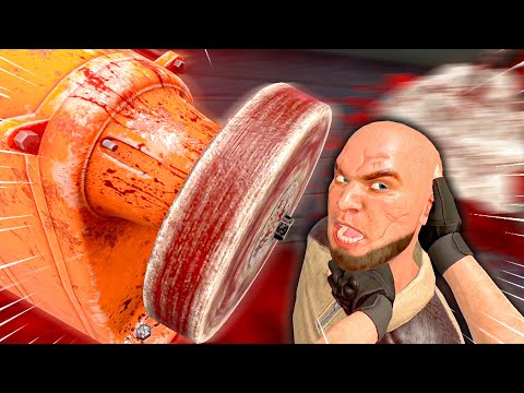 Torturing Ragdolls Using SANDING Machine - Hard Bullet VR