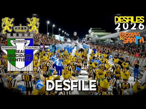 Real Mocidade Santista 2026 |Desfile Oficial - Carnaval SANTOS #BotaOFone #PioneiroNoVídeoDosBreques