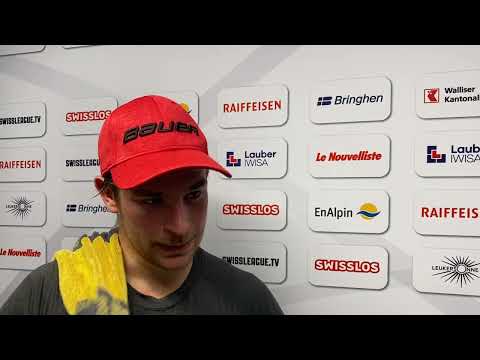 Interview mit Raphael Kuonen zum Spiel EHC Visp vs HC Thurgau (3:1)