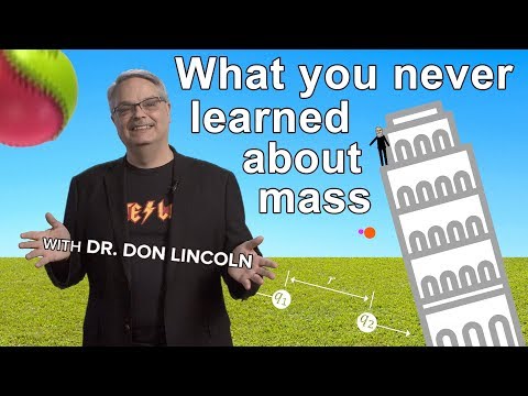 What you never learned about mass