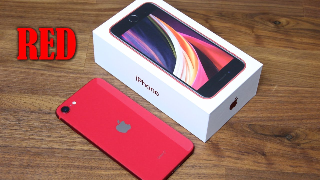 iPhone SE (2020) Unboxing, First Time Setup and Review RED COLOR