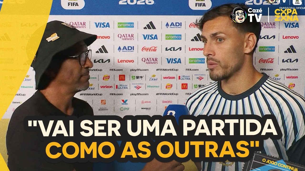 LEANDRO PAREDES FALA COM DJALMINHA E TIRA A PRESSÃO DA SEMIFINAL! | COPAZONA