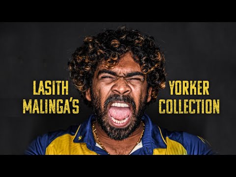 Lasith Malinga, the king of yorkers