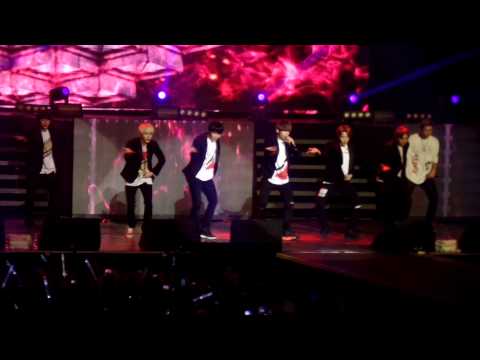 [FANCAM] 150802 BTS (BANGTAN BOYS): The Red Bullet en CHILE - Danger